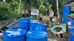 Polsek Meliau Lakukan Himbauan Larangan PETI, Sejumlah Mesin Dompeng Ditemukan di Tiga Desa