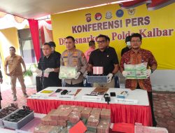 Dua Hari Raup Miliaran, Bandar Sabu Jaringan Malaysia Dibekuk Polda Kalbar
