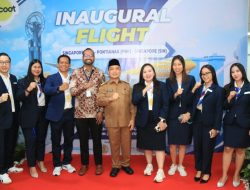 Penerbangan Langsung Pontianak–Singapura Kembali Dibuka, Gubernur Ria Norsan: Momentum Dongkrak Ekonomi Kalbar