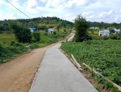 Proyek Jalan Disnakertrans Kalbar di Sei Beruang-Sekayam Tingkatkan Ekonomi Masyarakat