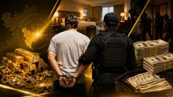 PARAH!! Kamar Hotel Jadi Lokasi Transaksi, Cuan Miliaran Bukti Emas Ilegal Sanggau