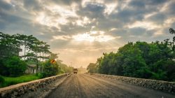 BPJN Kalimantan Barat On Progres Proyek Preservasi dan Peningkatan Jalan Batas Kota Pontianak-Simpang Ampar