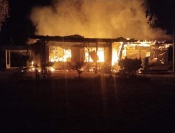 Kantor PT KSP Agro di Belitang Hangus Terbakar, Polisi Ungkap Dugaan Penyebabnya
