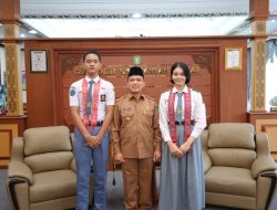 Dua Pelajar Kalbar Lolos Paskibraka Nasional, Gubernur Ria Norsan Beri Pembekalan Jelang Berangkat ke Jakarta