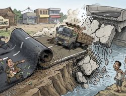 KASUS Aspal Ajaib Bengkayang, Beton Puluhan Miliar Rontok Sebelum Lunas