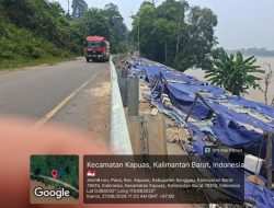 Kabar Baik! BPJN Kalimantan Barat Pasang Pagar Besi Pengaman