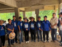 Kabar Lestsari, Demokrat Sanggau Tanam Kayu Khas Pulau Kalimantan Jaga Bumi Sehat Warga Bonti