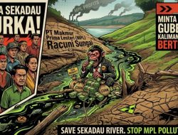 PT Makmur Prima Lestari (MPL) Racuni Sungai, Warga Sekadau Murka Minta Gubernur Kalimantan Barat Bertindak