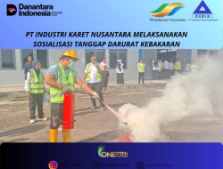 PTPN Group melalui PT Industri Karet Nusantara Perkuat Kesiapsiagaan Tanggap Darurat Kebakaran