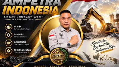 AMPETRA Indonesia di bawah Ketua Umum Yusran memperkuat struktur organisasi. DPW Kalimantan Barat segera dikukuhkan di Pontianak. Simak visi dan misi lengkapnya.