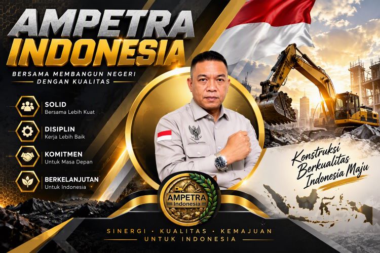 AMPETRA Indonesia di bawah Ketua Umum Yusran memperkuat struktur organisasi. DPW Kalimantan Barat segera dikukuhkan di Pontianak. Simak visi dan misi lengkapnya.