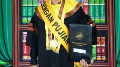 Kisah Hidup Jumadi: Wisudawan Universitas Panca Bhakti Pontianak, Gelar Akademik Jadi Amanah Rakyat